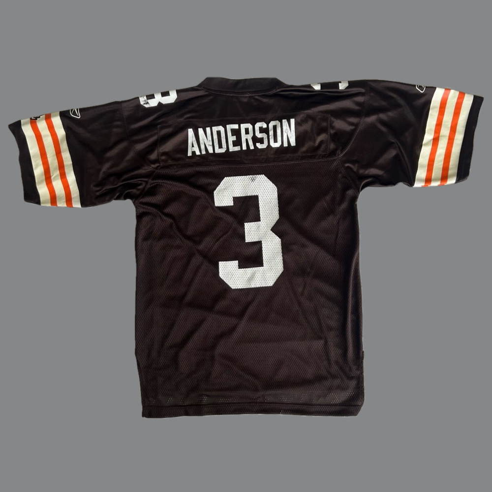 Derek Anderson Cleveland Browns Vintage Authentic Reebok Football Jersey